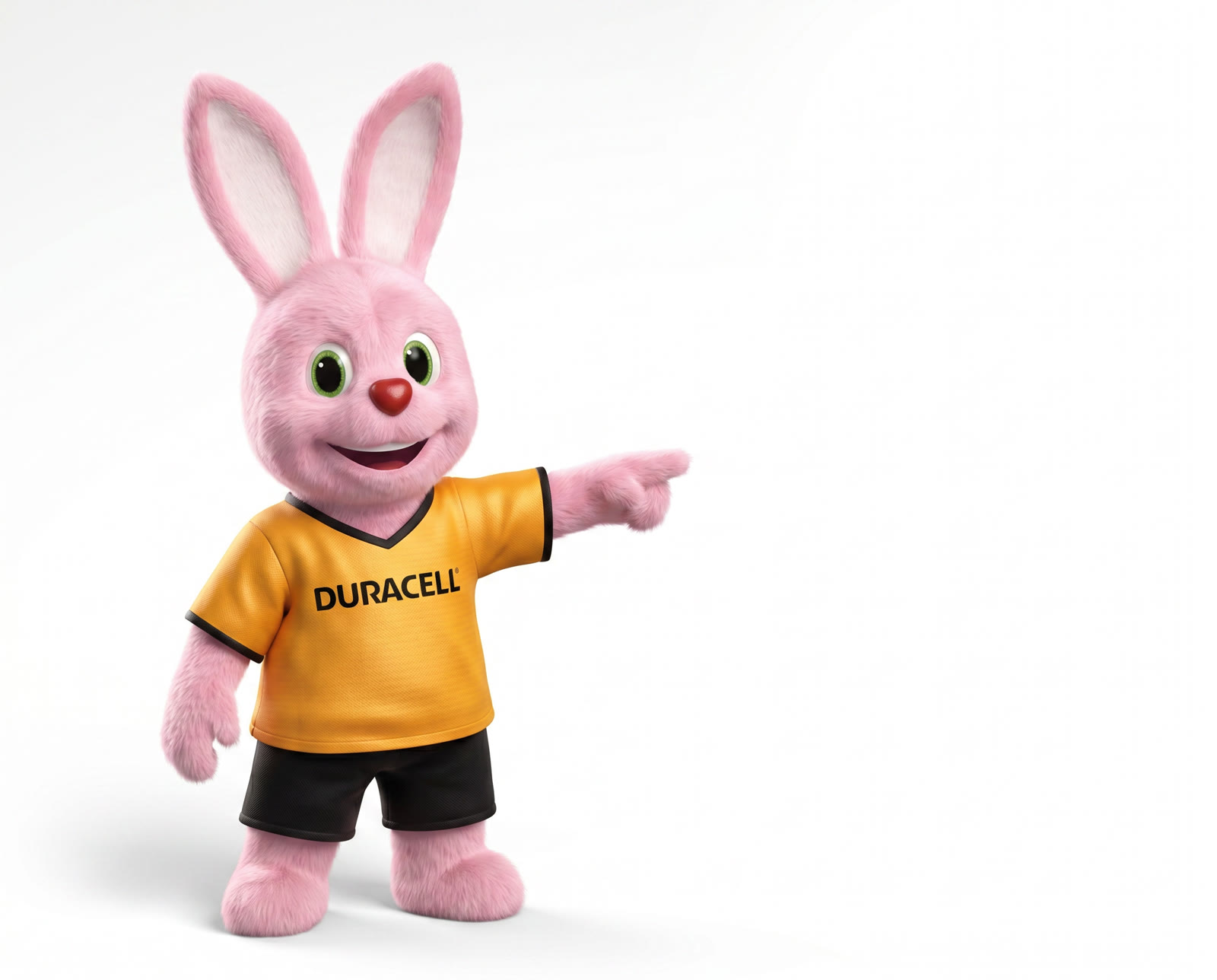 Bunny pointing