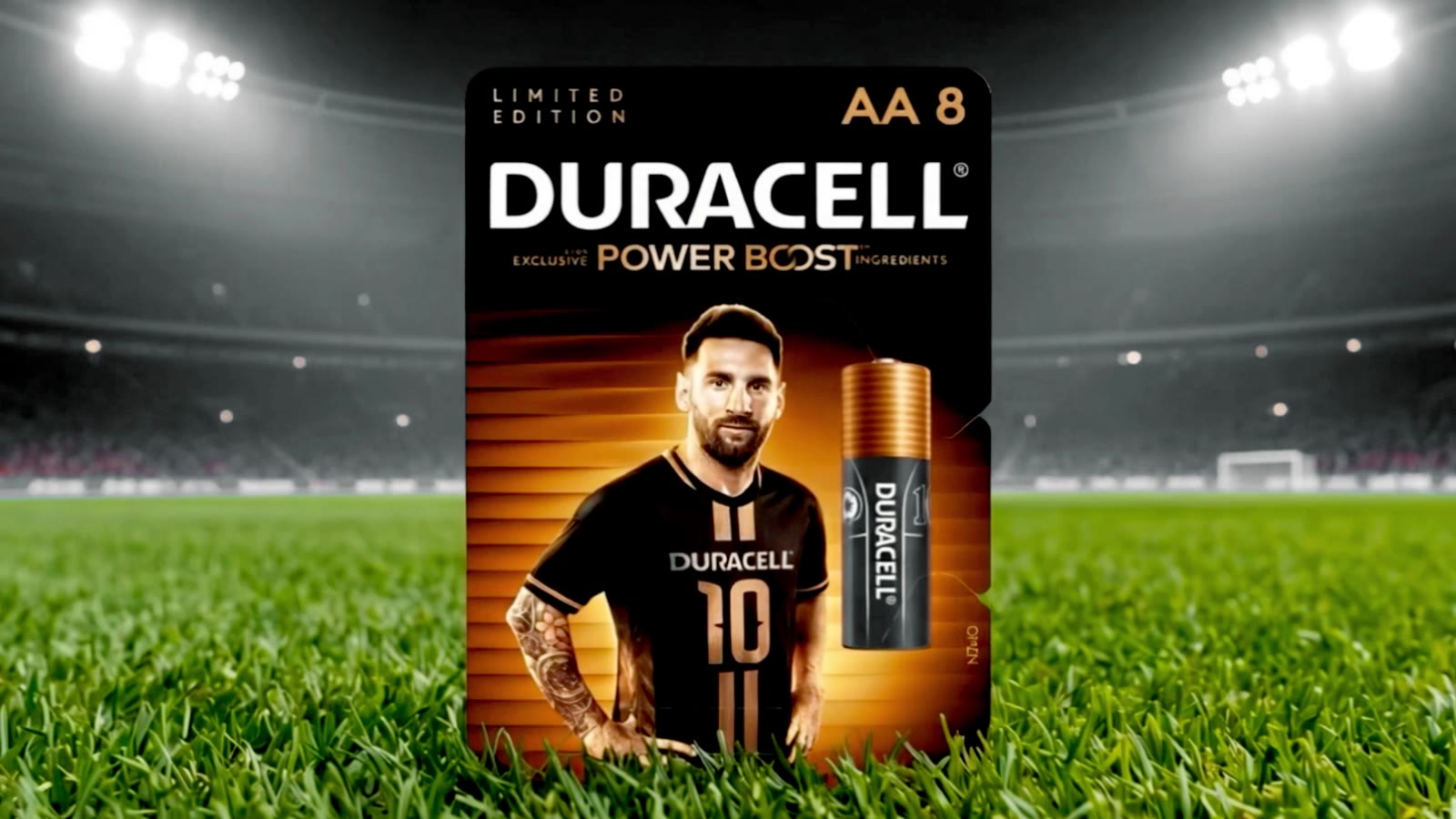 Limited-edition Duracell Power Boost AA 8 pack