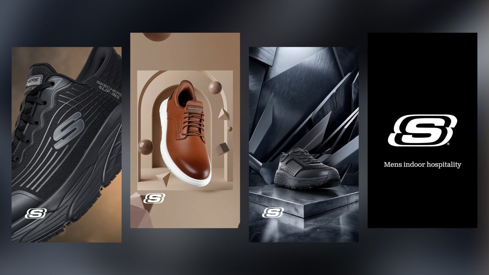Indoor hospitality footwear posts
